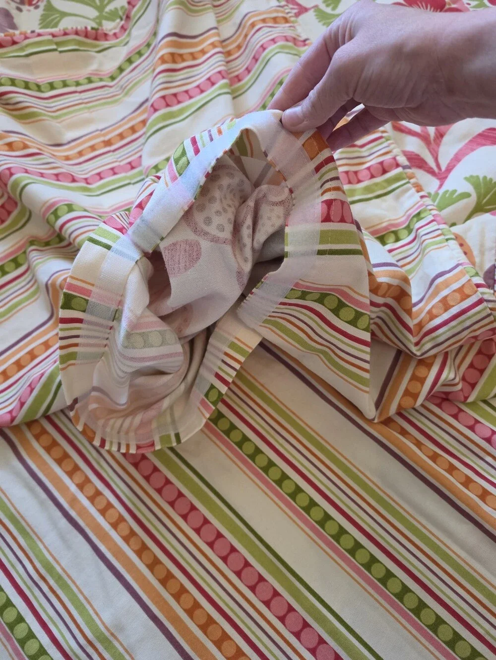 Vintage PB Teen Boho Floral Twin Duvet Bedding Set - 7 Piece Bundle Like New